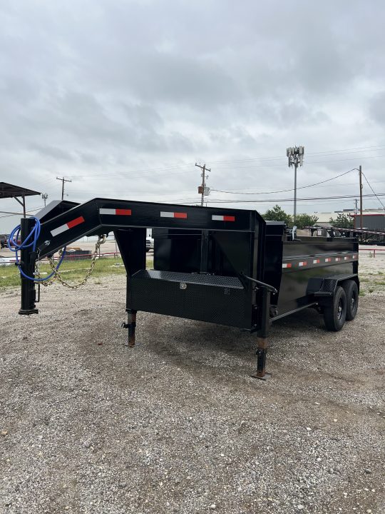 New 2026 Direct Trailer Supply 14'x3'x7' Gooseneck Telescopic Dump Trailer