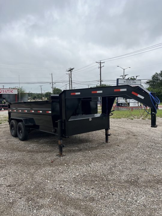 New 2026 Direct Trailer Supply 14'x3'x7' Gooseneck Telescopic Dump Trailer