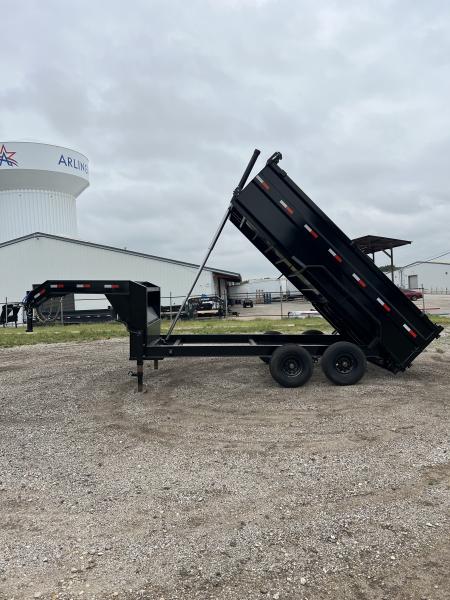 New 2026 Direct Trailer Supply 14'x3'x7' Gooseneck Telescopic Dump Trailer