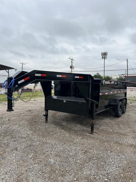 New 2026 Direct Trailer Supply 14'x3'x7' Gooseneck Telescopic Dump Trailer
