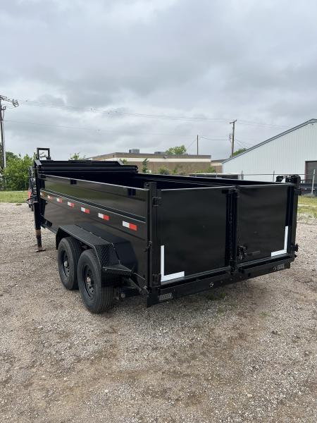 New 2026 Direct Trailer Supply 14'x3'x7' Gooseneck Telescopic Dump Trailer