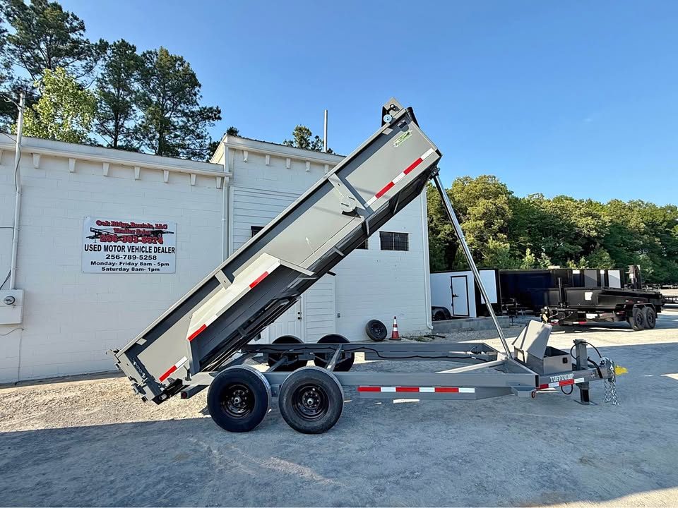 New 2026 Oak Ridge 7x16x2 14k Dump Trailer