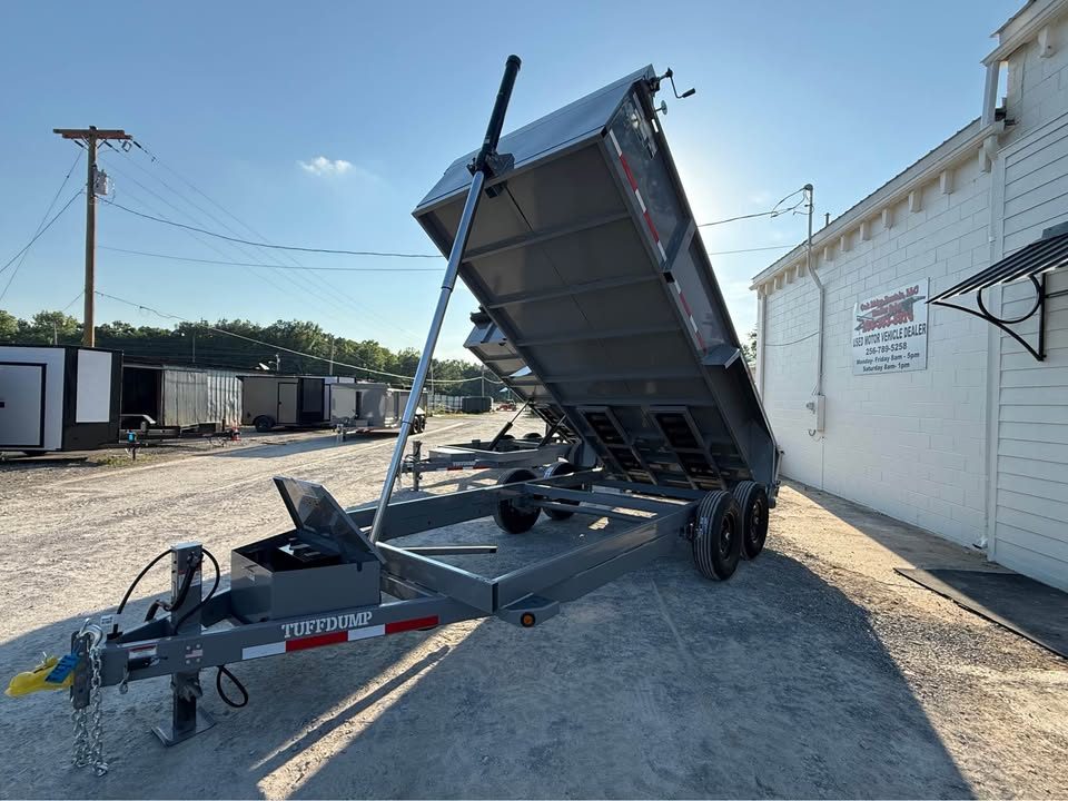 New 2026 Oak Ridge 7x16x2 14k Dump Trailer