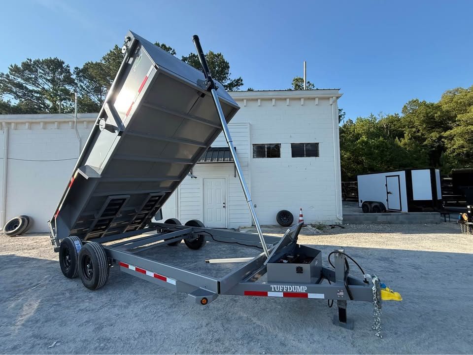 New 2026 Oak Ridge 7x16x2 14k Dump Trailer