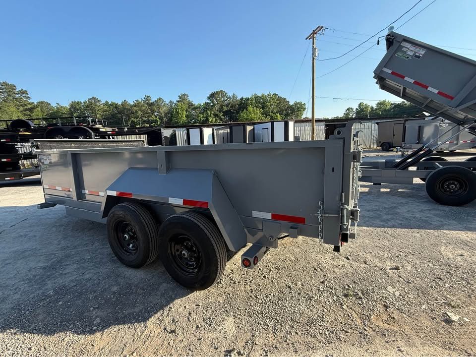 New 2026 Oak Ridge 7x16x2 14k Dump Trailer