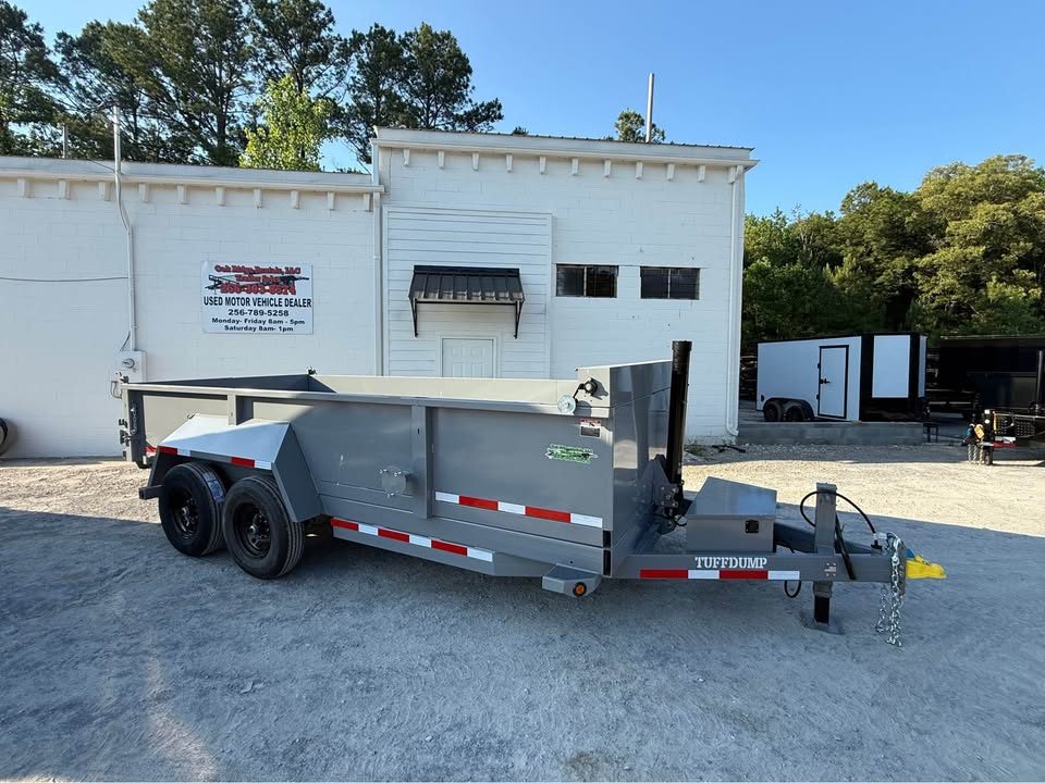 New 2026 Oak Ridge 7x16x2 14k Dump Trailer