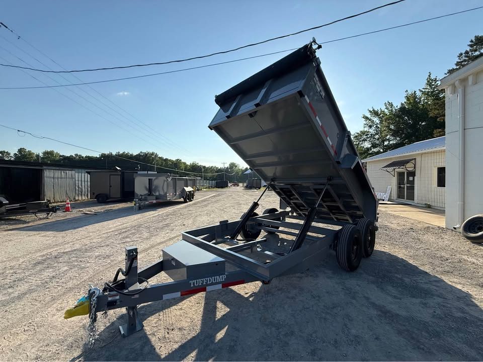 New 2026 Oak Ridge 7x14x2 14k Dump Trailer