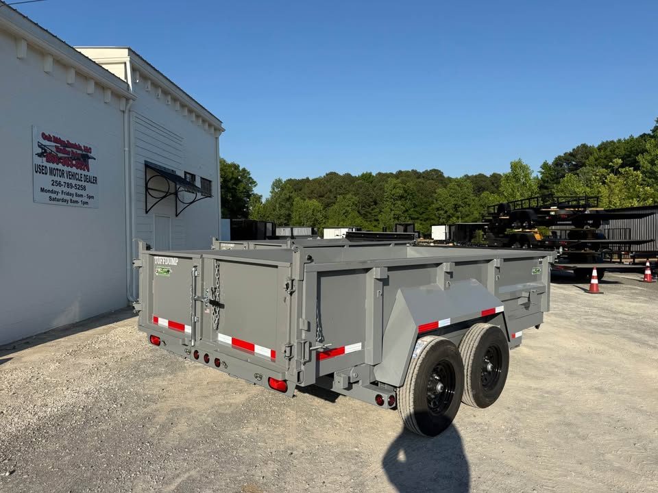 New 2026 Oak Ridge 7x14x2 14k Dump Trailer