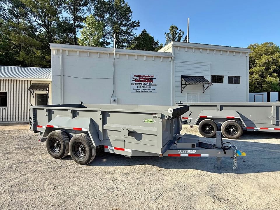 New 2026 Oak Ridge 7x14x2 14k Dump Trailer