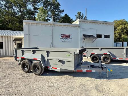 New 2026 Oak Ridge 7x14x2 14k Dump Trailer