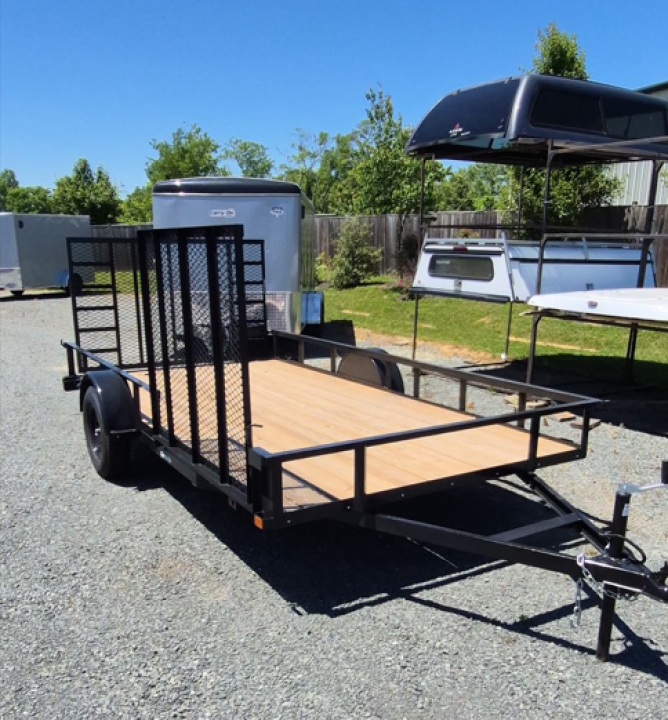 New 2026 CARRY-ON 7X14GW1BRK Utility Trailer