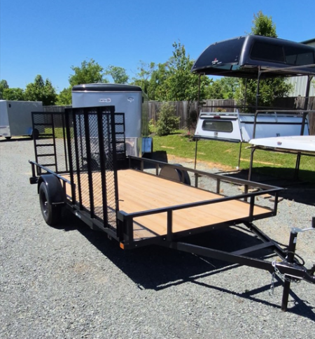 New 2026 CARRY-ON 7X14GW1BRK Utility Trailer