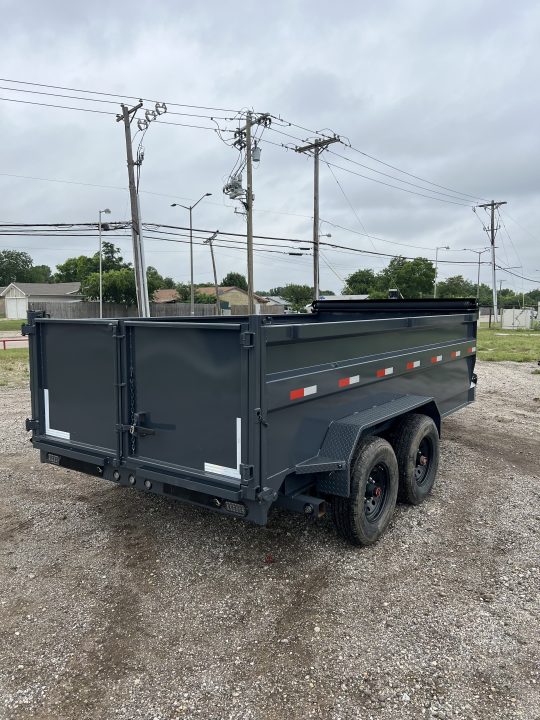New 2026 Direct Trailer Supply 14'x3'x7' Telescopic Dump Trailer