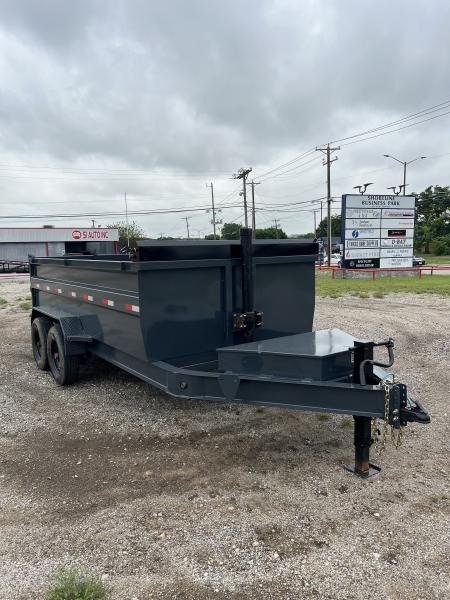 New 2026 Direct Trailer Supply 14'x3'x7' Telescopic Dump Trailer