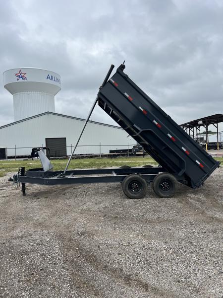 New 2026 Direct Trailer Supply 14'x3'x7' Telescopic Dump Trailer