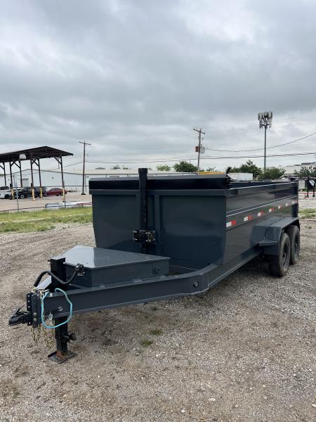 New 2026 Direct Trailer Supply 14'x3'x7' Telescopic Dump Trailer