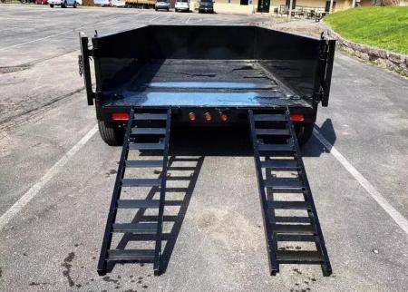 New 2026 Top Hat Trailers 77x12 Dump Trailer