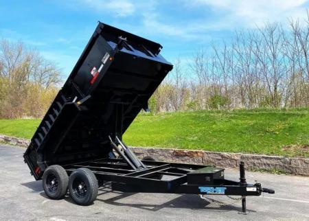 New 2026 Top Hat Trailers 77x12 Dump Trailer