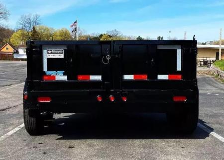 New 2026 Top Hat Trailers 77x12 Dump Trailer