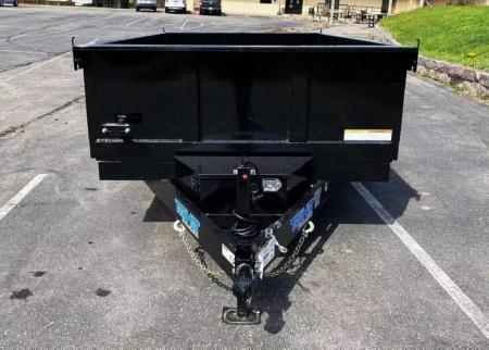New 2026 Top Hat Trailers 77x12 Dump Trailer