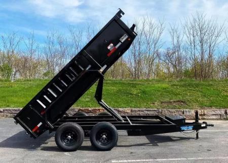 New 2026 Top Hat Trailers 77x12 Dump Trailer