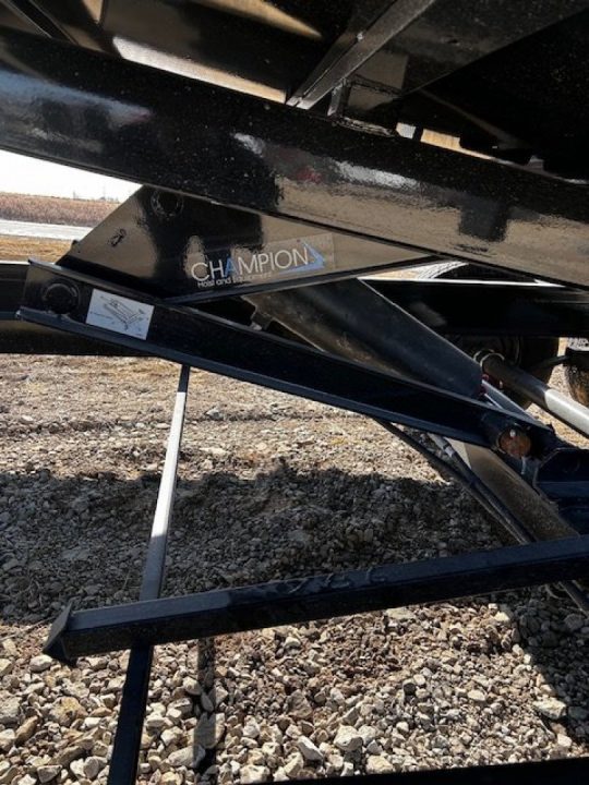 New 2026 H&H Trailers 83"X16' 14K GVWR GN INDUSTRIAL Dump Trailer