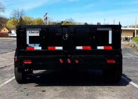 New 2026 Top Hat Trailers 77x12 Dump Trailer