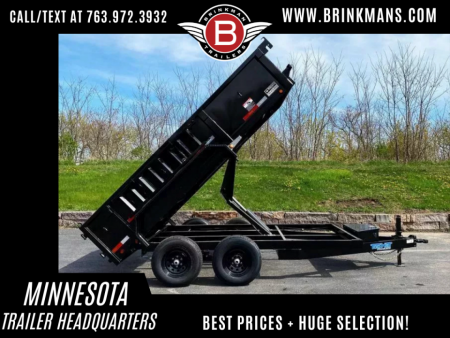 New 2026 Top Hat Trailers 77x12 Dump Trailer