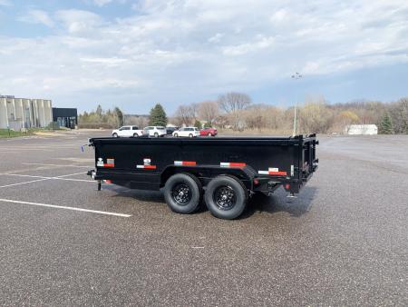 New 2026 Top Hat Trailers 7x14 Dump Trailer