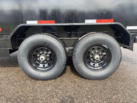 New 2026 Top Hat Trailers 7x14 Dump Trailer