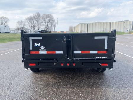 New 2026 Top Hat Trailers 7x14 Dump Trailer