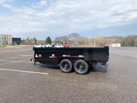 New 2026 Top Hat Trailers 7x14 Dump Trailer