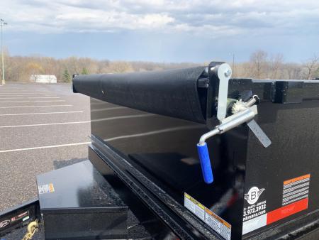 New 2026 Top Hat Trailers 7x14 Dump Trailer