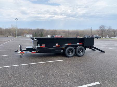 New 2026 Top Hat Trailers 7x14 Dump Trailer
