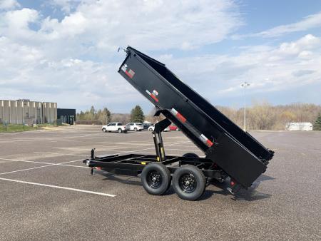 New 2026 Top Hat Trailers 7x14 Dump Trailer