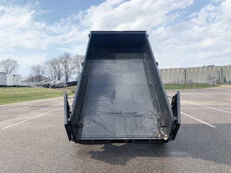 New 2026 Top Hat Trailers 7x14 Dump Trailer