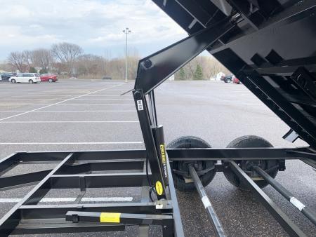 New 2026 Top Hat Trailers 7x14 Dump Trailer