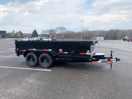 New 2026 Top Hat Trailers 7x14 Dump Trailer