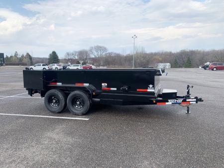 New 2026 Top Hat Trailers 7x14 Dump Trailer