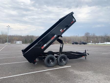 New 2026 Top Hat Trailers 7x14 Dump Trailer