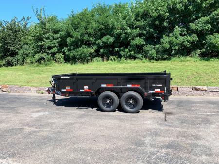 New 2026 Top Hat Trailers 7x14 Dump Trailer