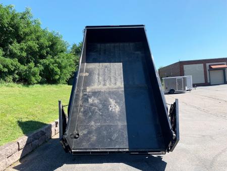 New 2026 Top Hat Trailers 7x14 Dump Trailer