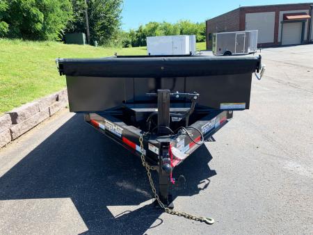 New 2026 Top Hat Trailers 7x14 Dump Trailer