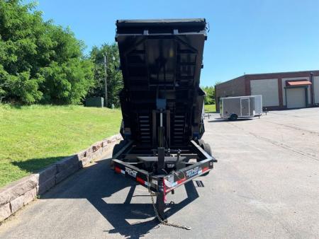 New 2026 Top Hat Trailers 7x14 Dump Trailer