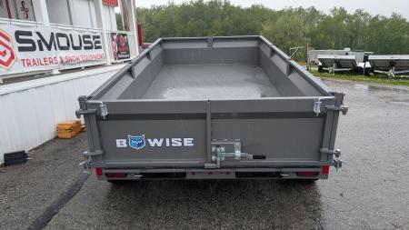 New 2027 BWise 6x12 Lo Pro Equipment Dump w/ Underbody Ramps