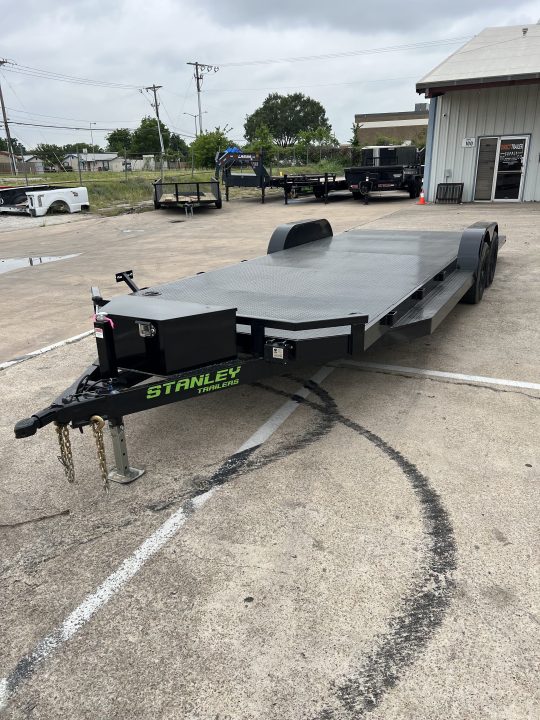 New 2026 Stanley Trailers 83"X24' Split Tail Car Hauler
