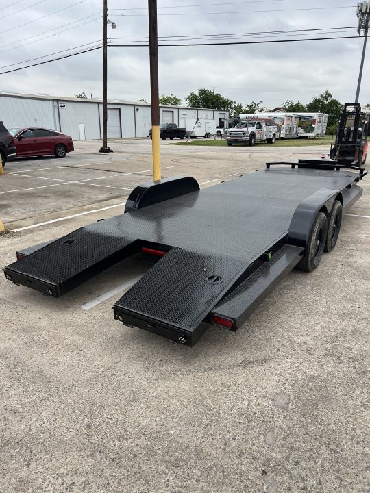 New 2026 Stanley Trailers 83"X24' Split Tail Car Hauler