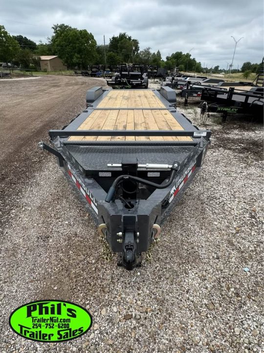 New 2026 Iron Bull 24' TRAILER SUPER SINGLE 10K TILT Equipment Trailer