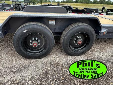 New 2026 Iron Bull 24' TRAILER SUPER SINGLE 10K TILT Equipment Trailer