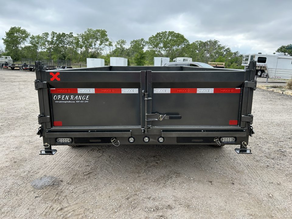 New 2026 MAXX-D DJX 83x14 Dump Trailer